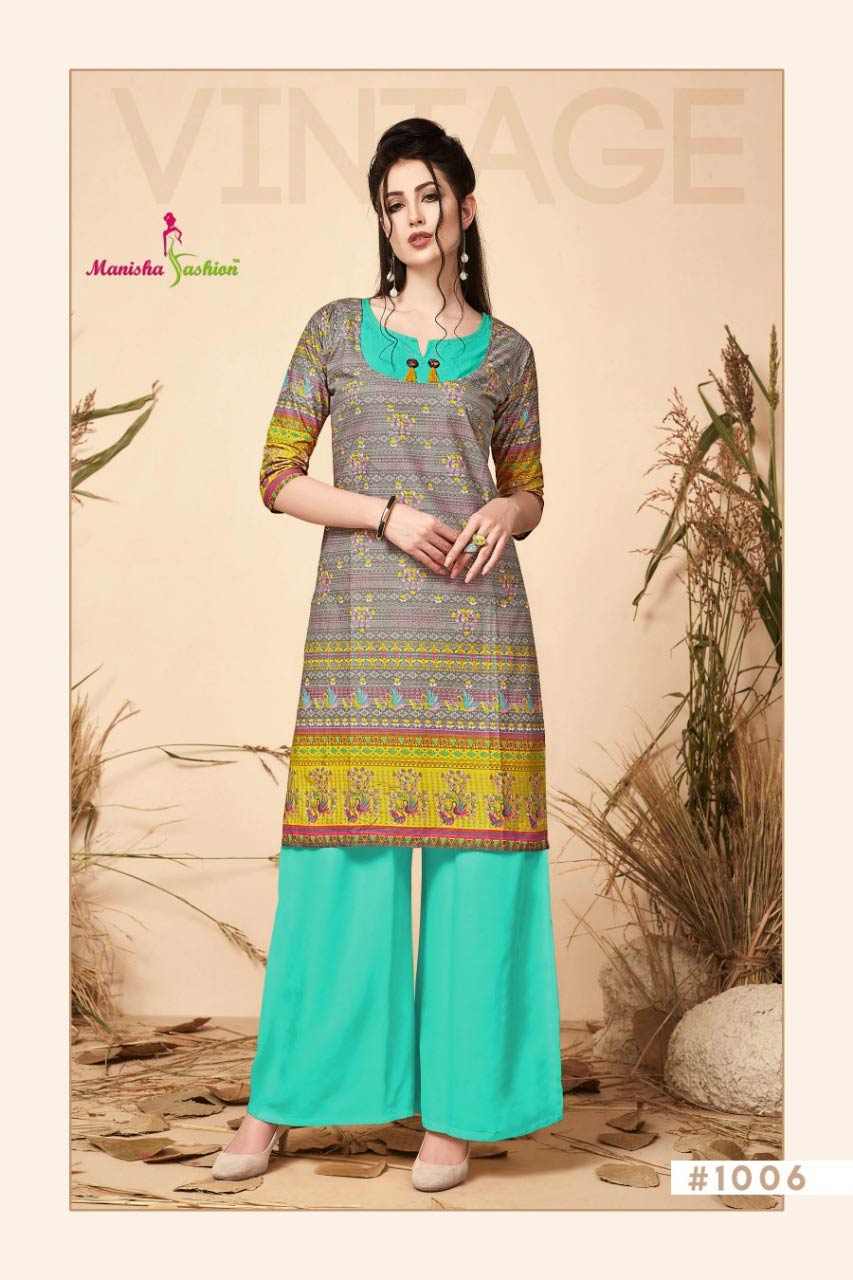 Melania Vol-1 Manisha Fashion Lawn Cotton Kurti Melania Vol-1 Manisha Fashion Lawn Cotton Kurti